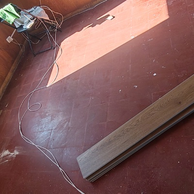 Instalación de Piso vinilico