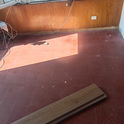 Instalación de Piso vinilico
