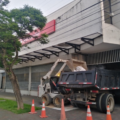 Retiro de escombros en Concepción