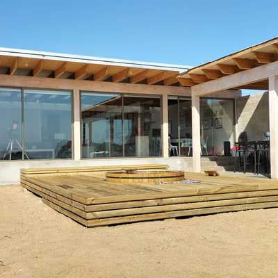 Casa construida en condominio agua dulce huentelauquen