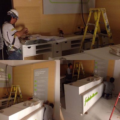 Construccion de tienda