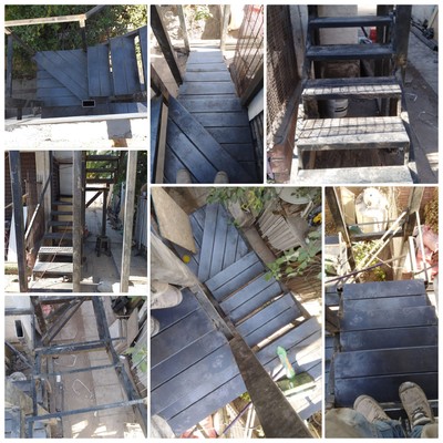 Escalera tercer piso