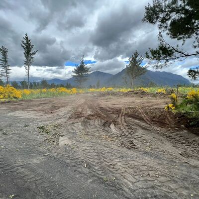 Acceso hacienda Pucon