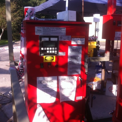 tablero sala de bomba