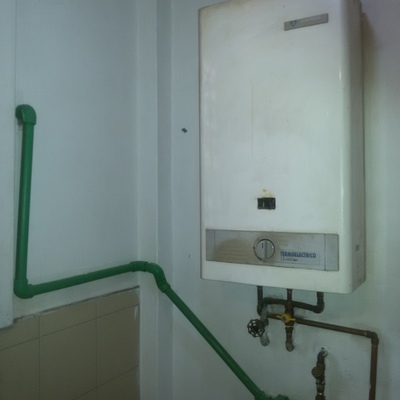 Conexión de respaldo a calefont