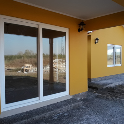 Ventanal pvc con termopanele