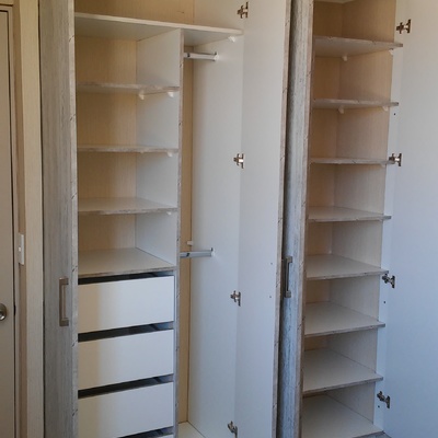 Closet terminado