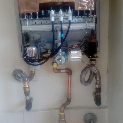 instalación de calefont ionizado tiro natural