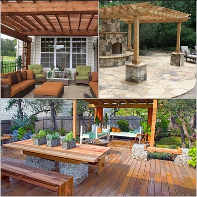 Algunos tipo de pergolas