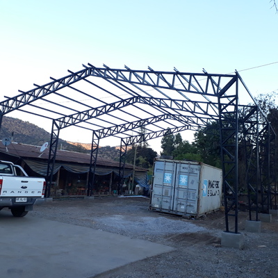 construcción de galpón