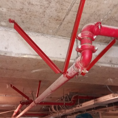 red de incendio