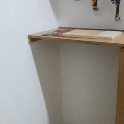 Aplicación de pintura.