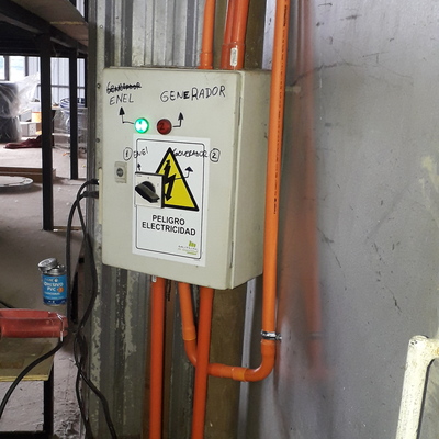 Instalación de generadores eléctricos