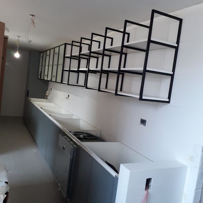 Mueble  base  y  mural