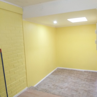 Pintura en dormitorio