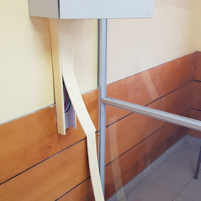 Reparación y sellado de sala de pesaje de colegio