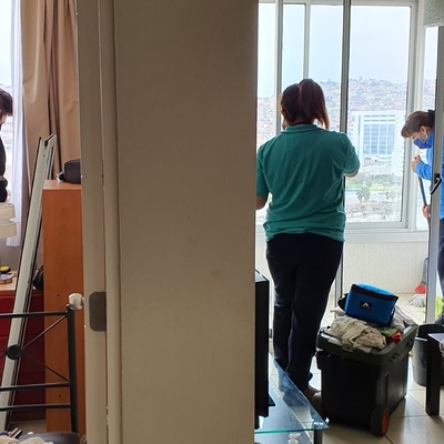 Limpieza full dpto con vidrios