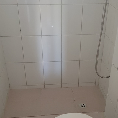 Retiro de Tina y construcción de receptáculo