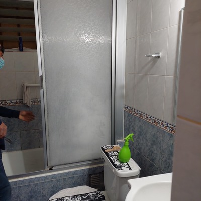 Antes de transformar este baño