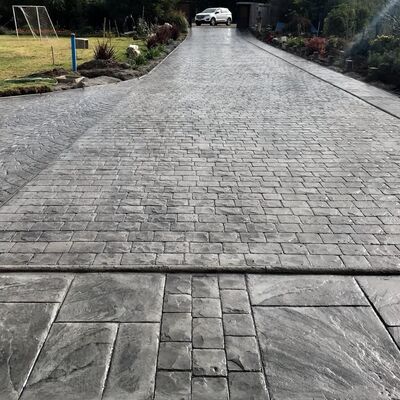 Estacionamiento decorativo