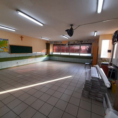 sala de clases antes