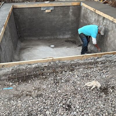 Construcción piscina