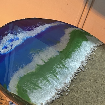 Mesa con diseño personalizado