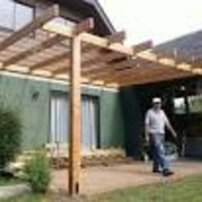 construcción de terraza