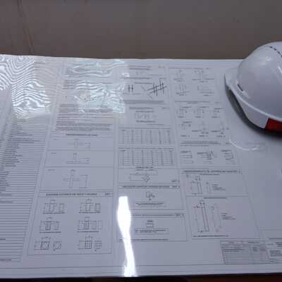 Revisión de plano para proyecto