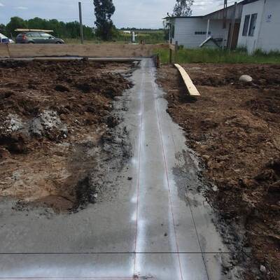 trazado para moldaje