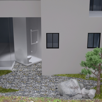 fachada lateral jardin zeng