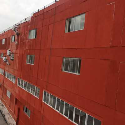 PINTURA DE FACHADA INTERIO CENTRO COMERCIAL