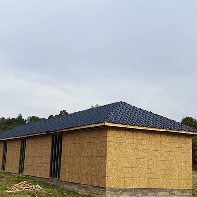 construcción casa New Alerce