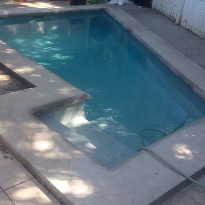 piscina casa machali