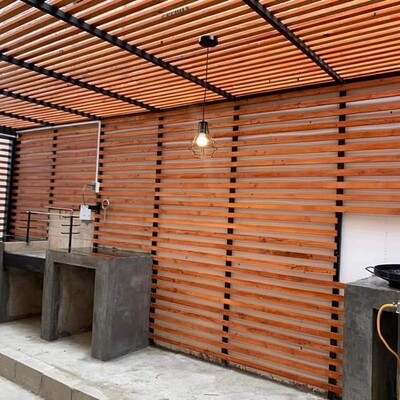 pérgola en ele