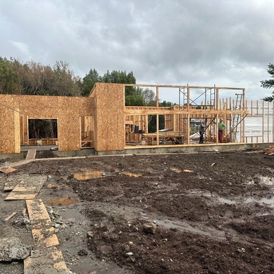 Estructura casa Los Ulmos