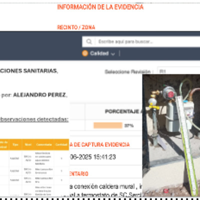 Inspeccion - control de recintos