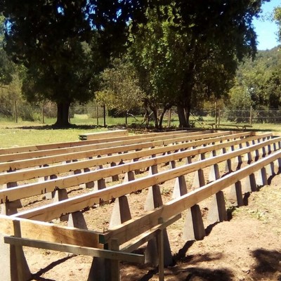 INSTALACION DE BASE SOBRE PILOTES