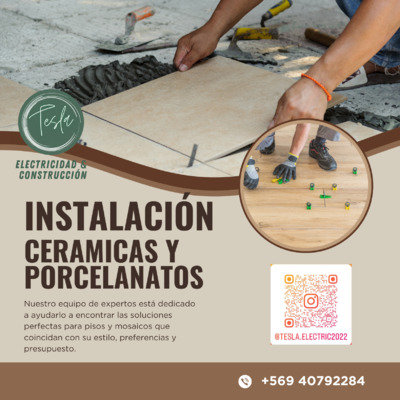 instalación de cerámicas y porcelanatos