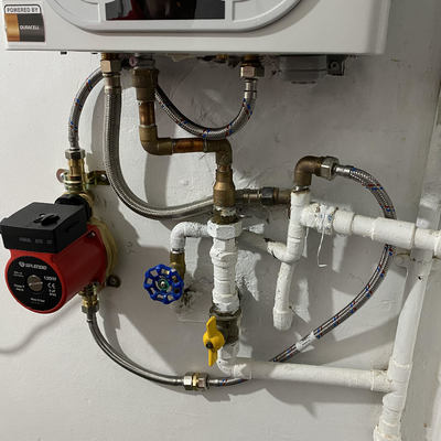 Instalación bomba presurizadora