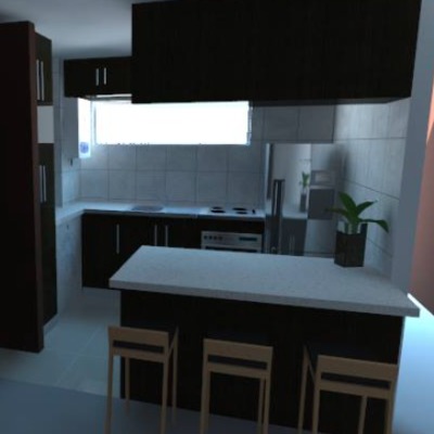 Proyecto Diseño 3d Cocina Perez-Lagos