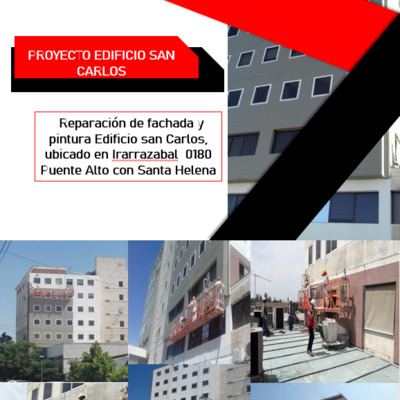 PROYECTO EDIFICIO SAN CARLOS - PINTURA FACHADA