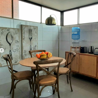 Loggia-comedor de diario Las Condes