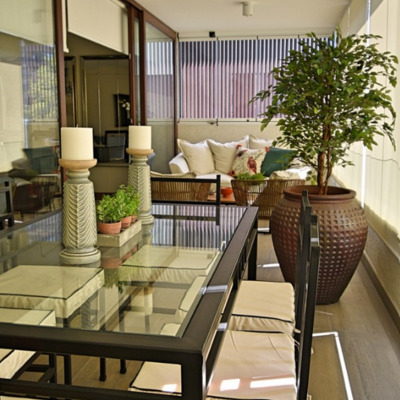 Terraza depto. Las Condes