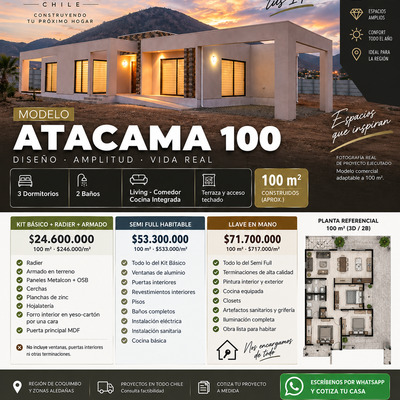 Atacama 100m2