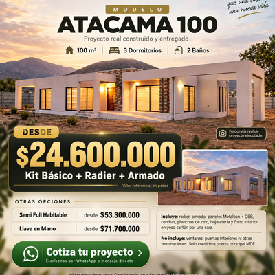 Atacama 100m2