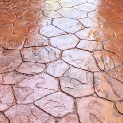 Hormigón estampados