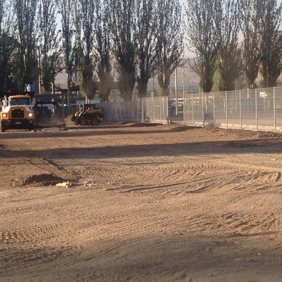 Construcción estacionamientos CCU Quilicura