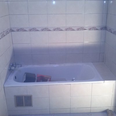 construccion sala de baño