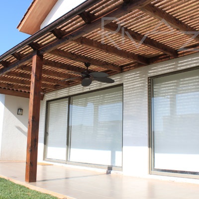 Terraza colonial polibambú